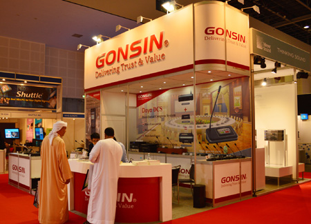 GONSIN參展InfoComm MEA 2012